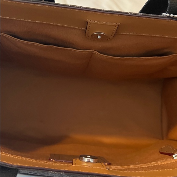 Black Patterned Women's Bag - Picture 5 of 8